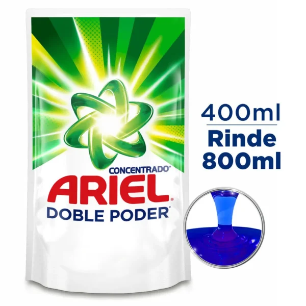 Detergente Líquido Ariel Concentrado 400 ML